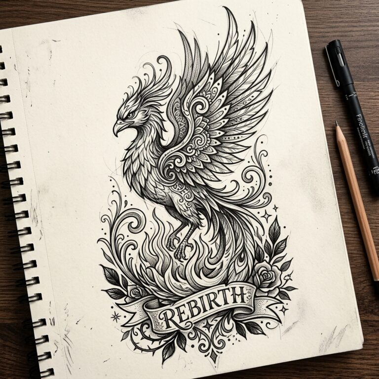 diseño personalizado tatuaje boceto Moana Tattoo Zaragoza